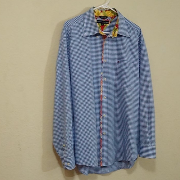 Tommy Hilfiger Button-down Shirt - Blue - Large - Picture 2 of 16